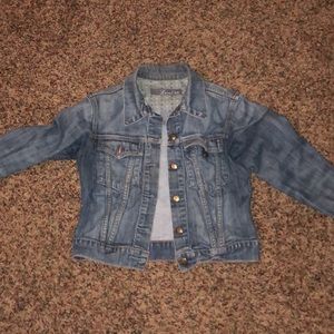 Denim jacket from Anthropologie